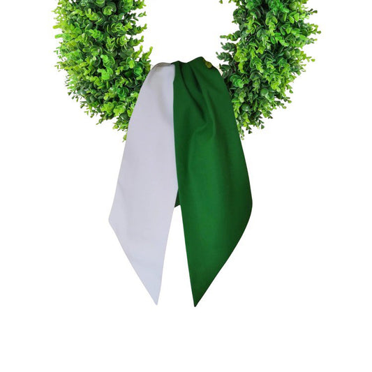 Christmas Bi Color Cotton Solid Sashes