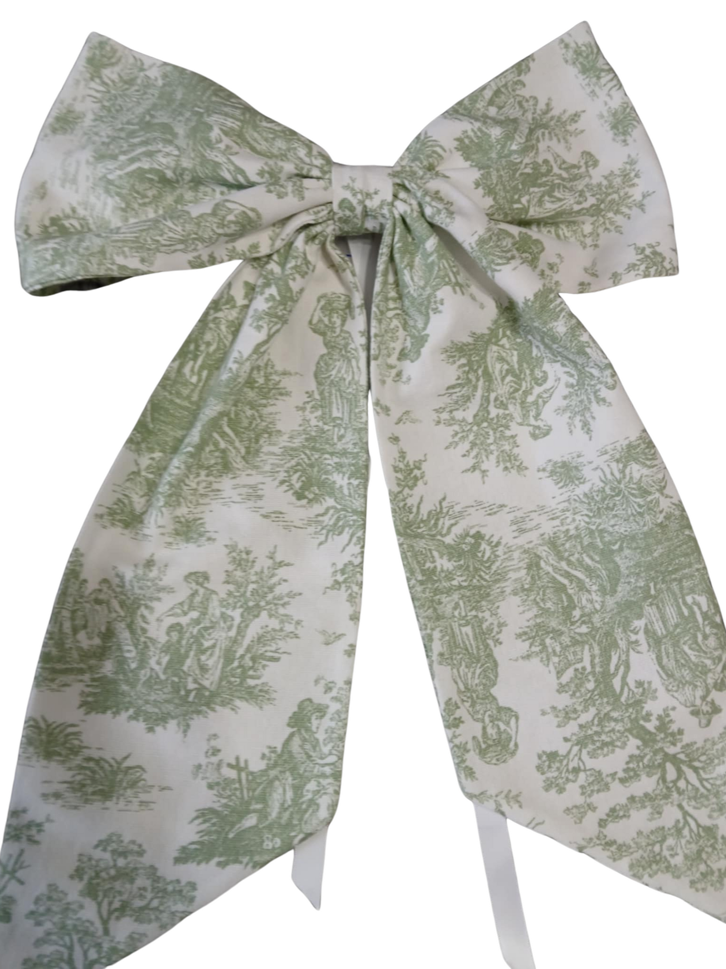 Hand Stitched Bows - Toile