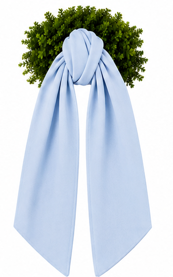 Pique Wreath Sash With Rick Rack Trim Option