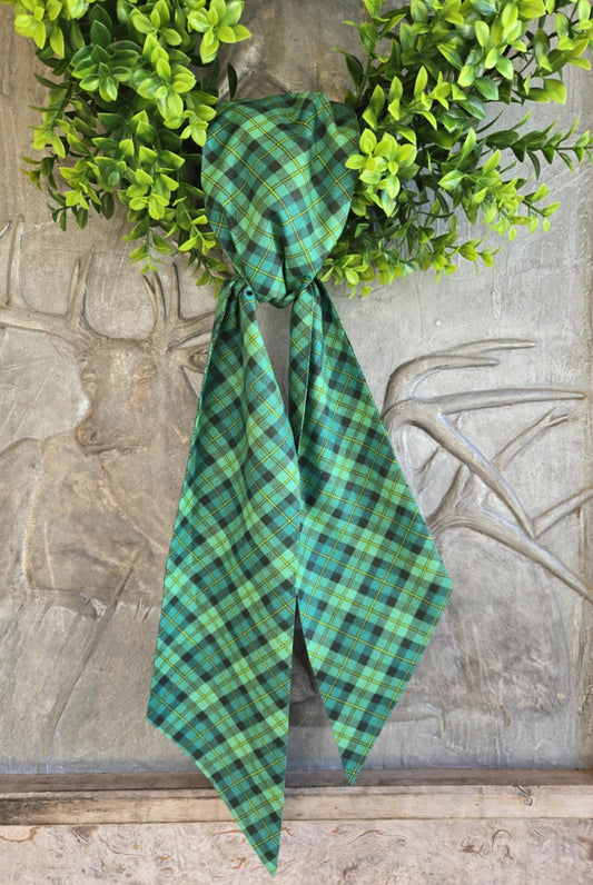 St. Patrick's Day Wreath Sash