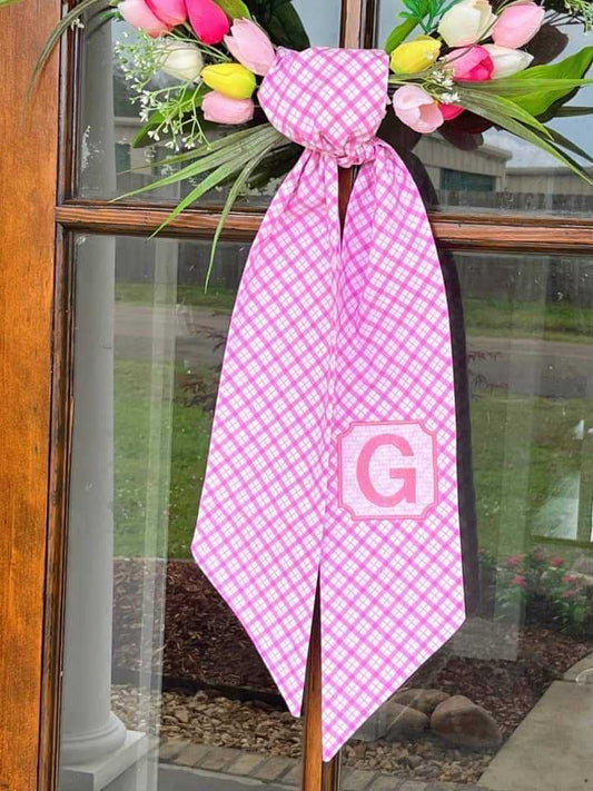 Pink or Violet Bias Plaid