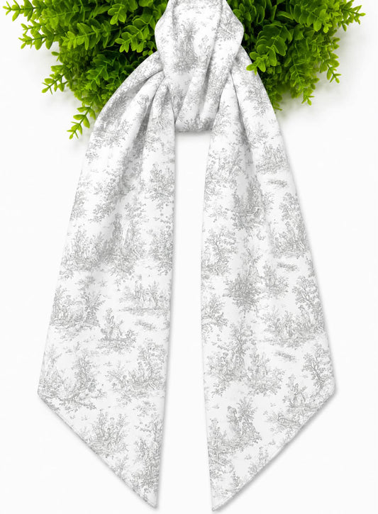 Toile Wreath Sash- Canvas Weight
