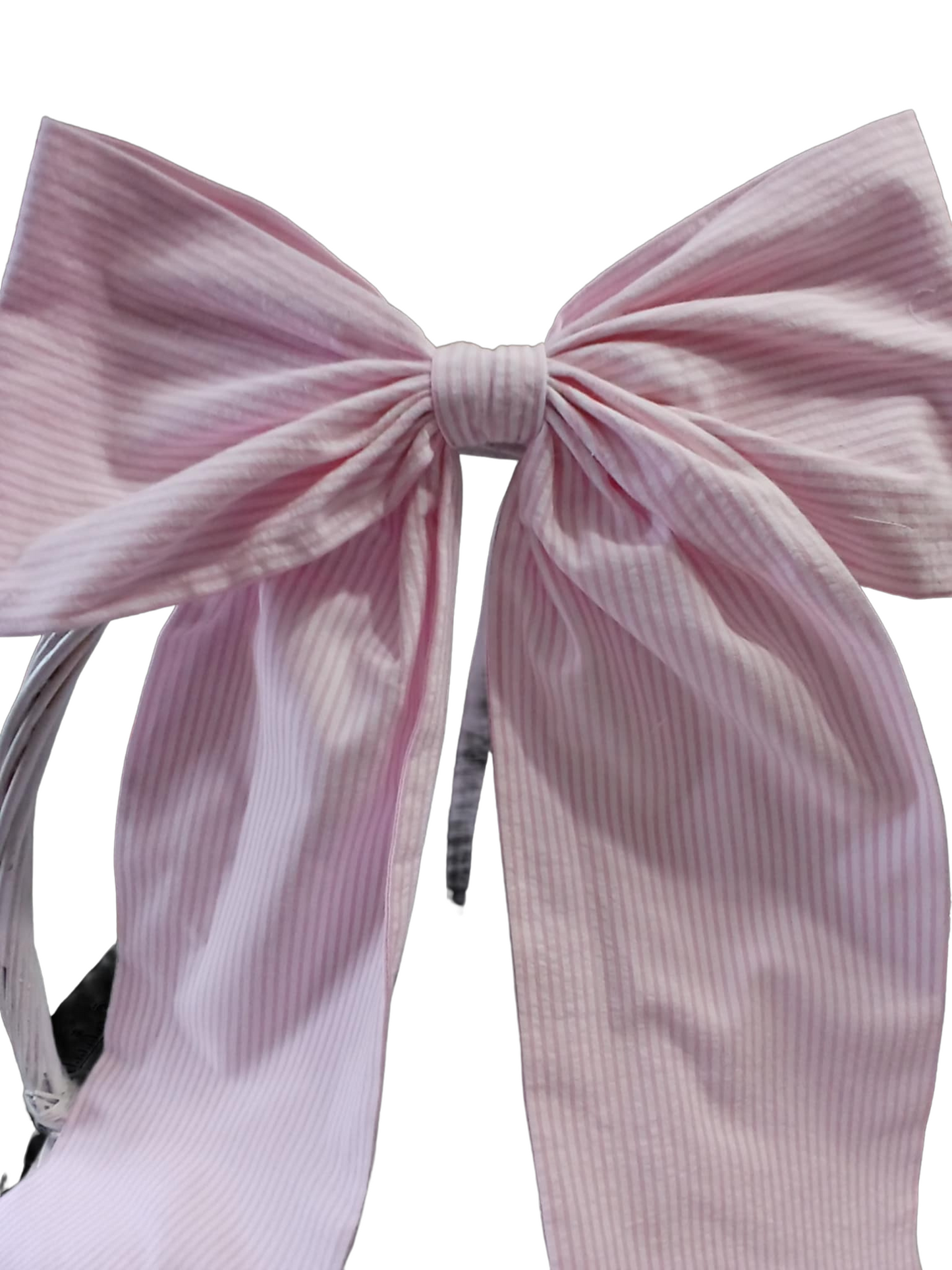 Hand Stitched Bows - Seersucker