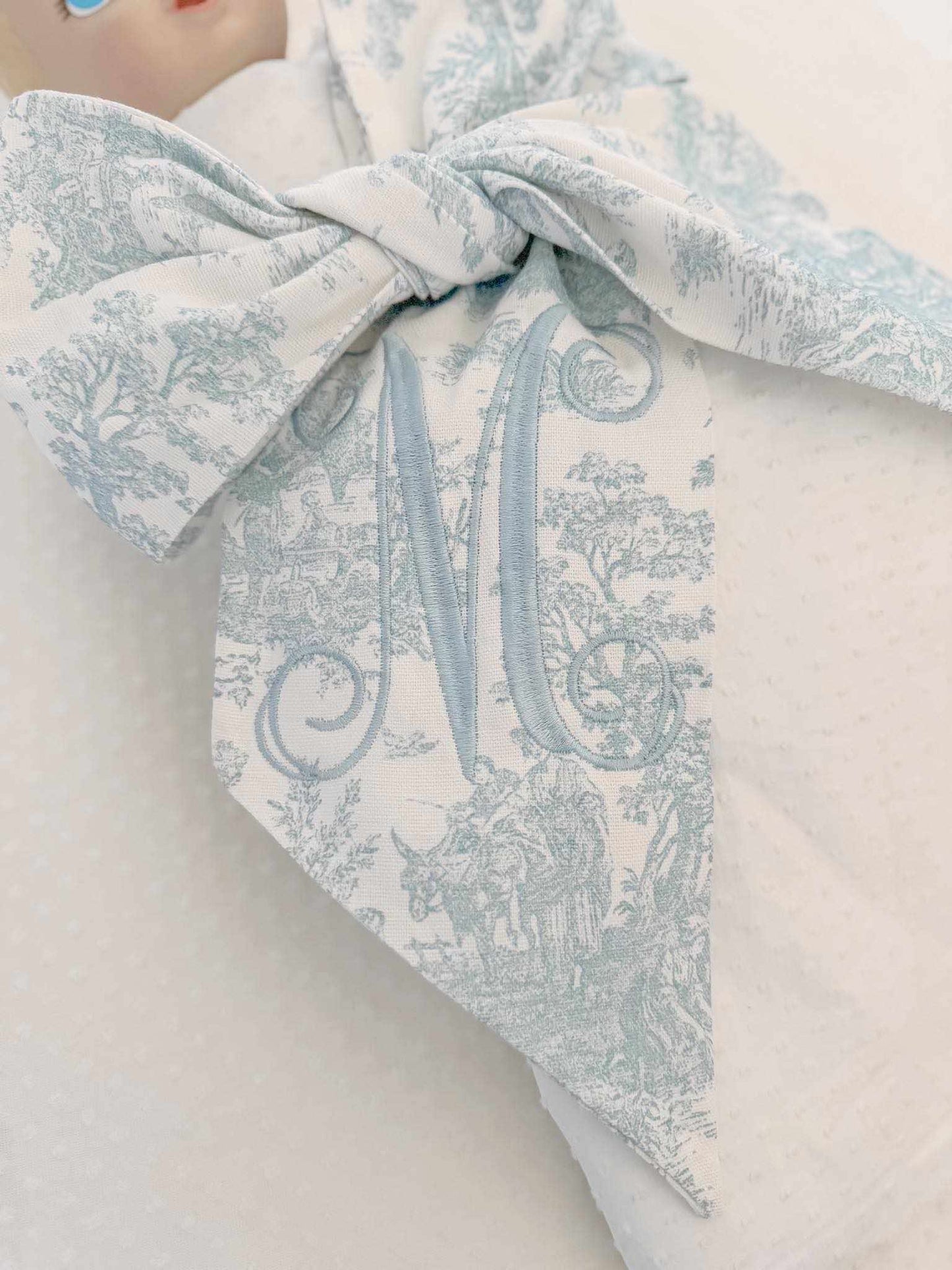 Baby Swaddle Sashes-Toile