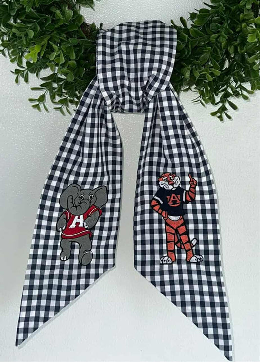 Wreath Sashes - Gingham 1/4 Inch