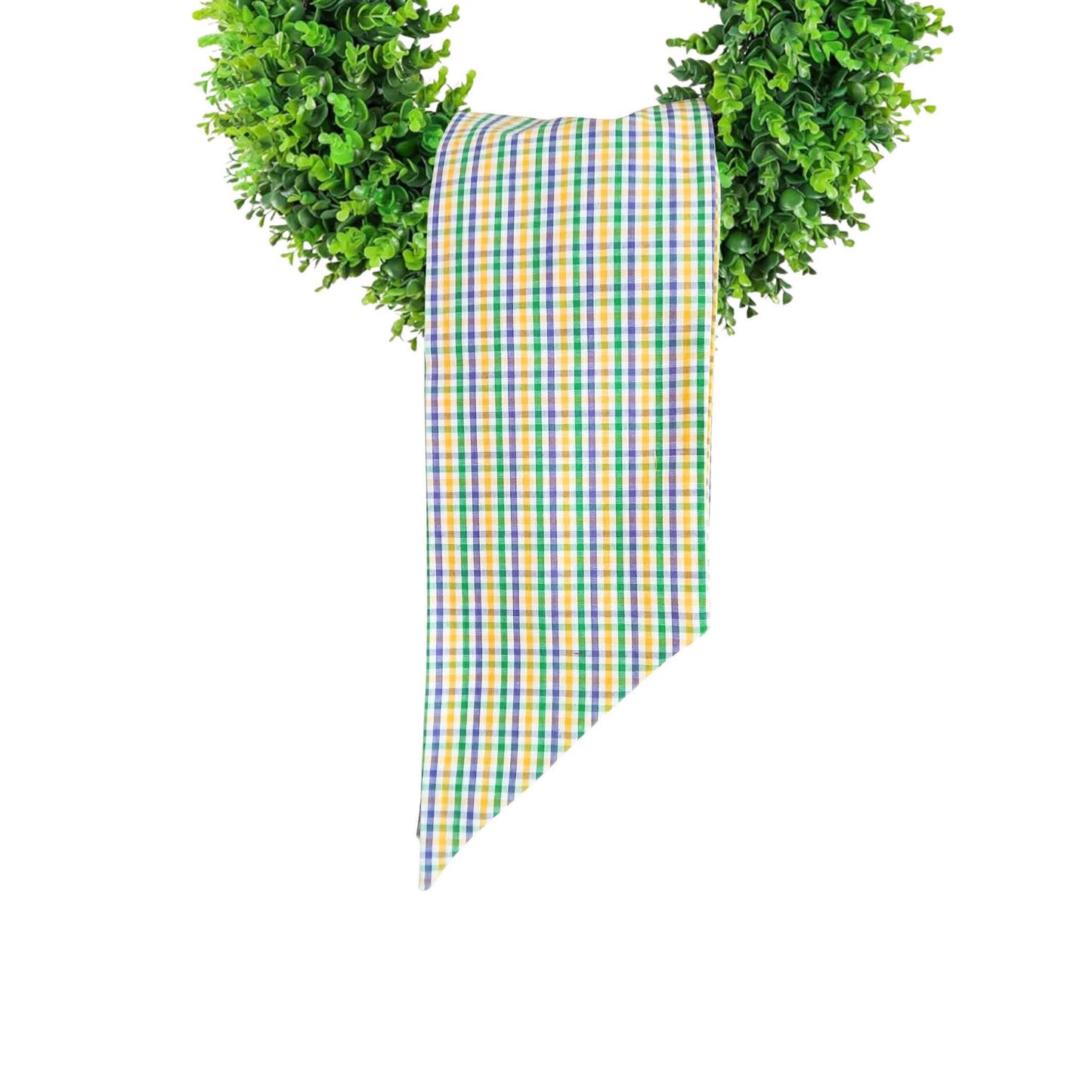 Mardi Gras Wreath Sash