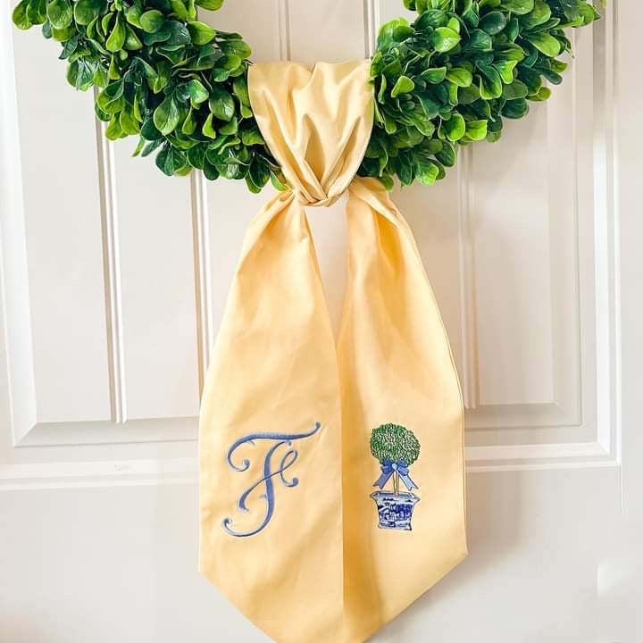 Wreath Sash - Cotton