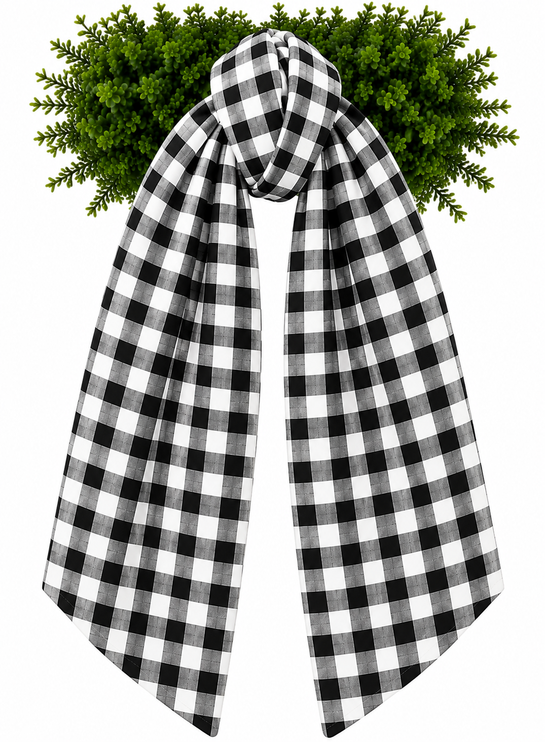 Wreath Sashes - Gingham 1/2 Inch
