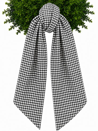 Wreath Sashes - Gingham 1/8 Inch With or Without Trim