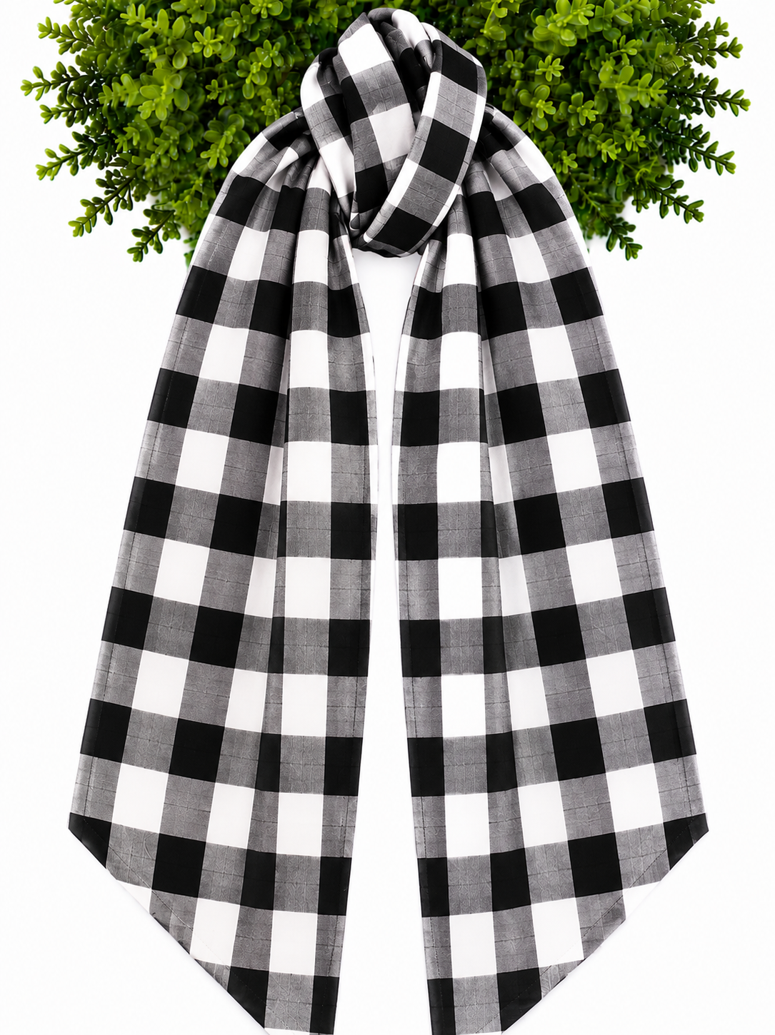 Wreath Sashes - Gingham 1 Inch