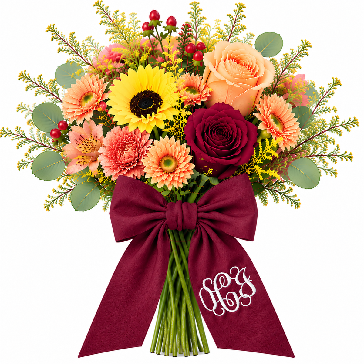 Prom or Homecoming Bouquet Sash