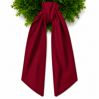 Wreath Sash - Holiday/Christmas Cotton