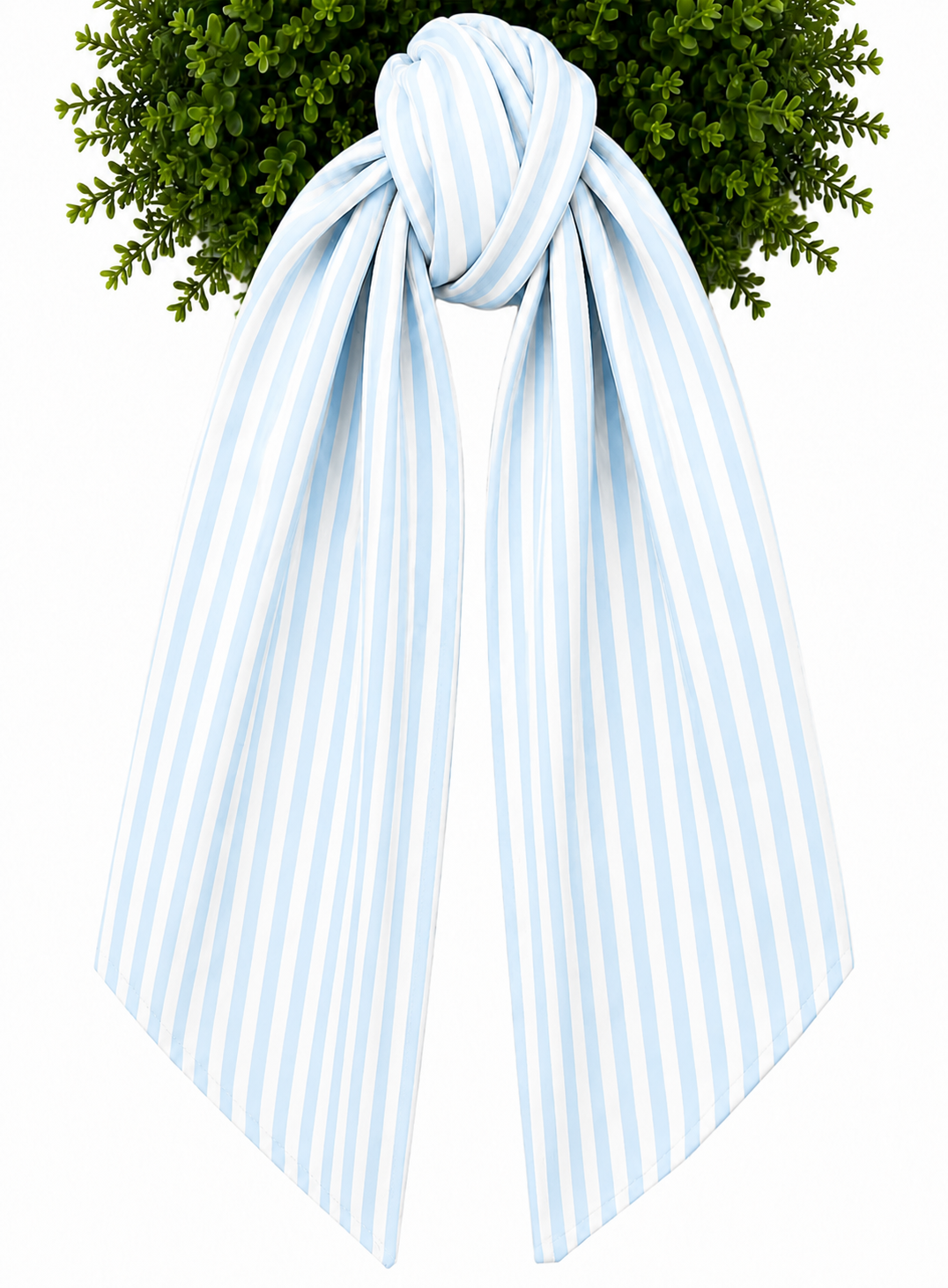 Striped Wreath Sash - With or Without Trim