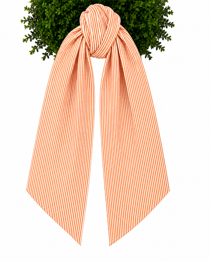 Striped Wreath Sash - With or Without Trim