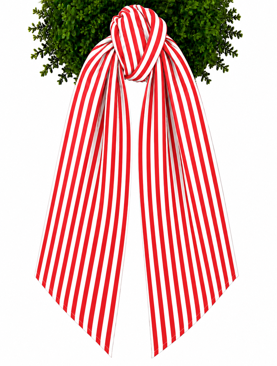 Striped Wreath Sash - With or Without Trim