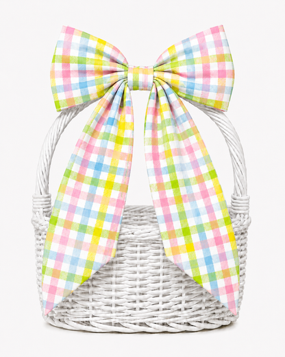 Hand Stitched Bows - Seasonal Plaid