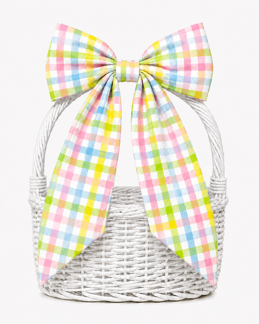 Hand Stitched Bows - Seasonal Plaid