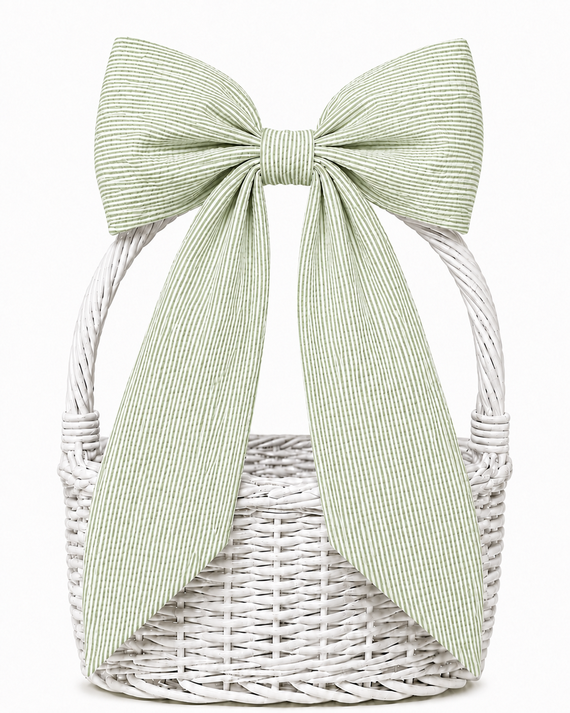 Hand Stitched Bows - Seersucker