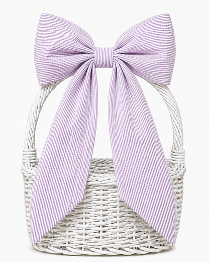 Hand Stitched Bows - Seersucker
