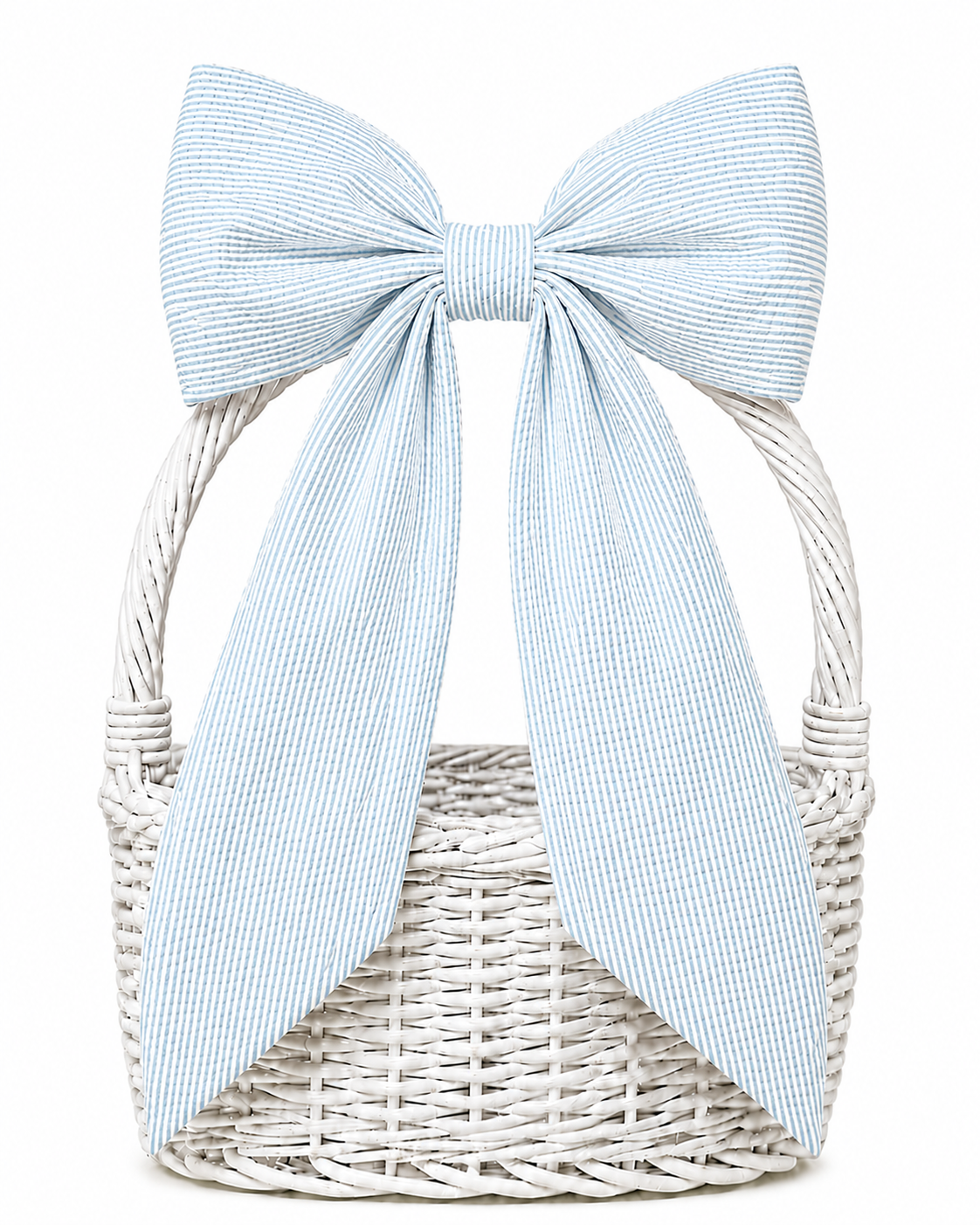 Hand Stitched Bows - Seersucker