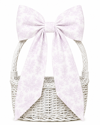 Hand Stitched Bows - Toile