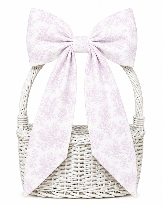 Hand Stitched Bows - Toile