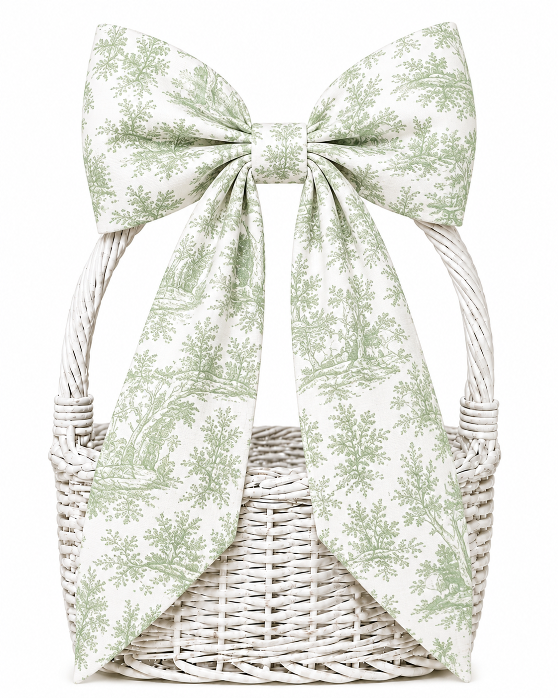 Hand Stitched Bows - Toile