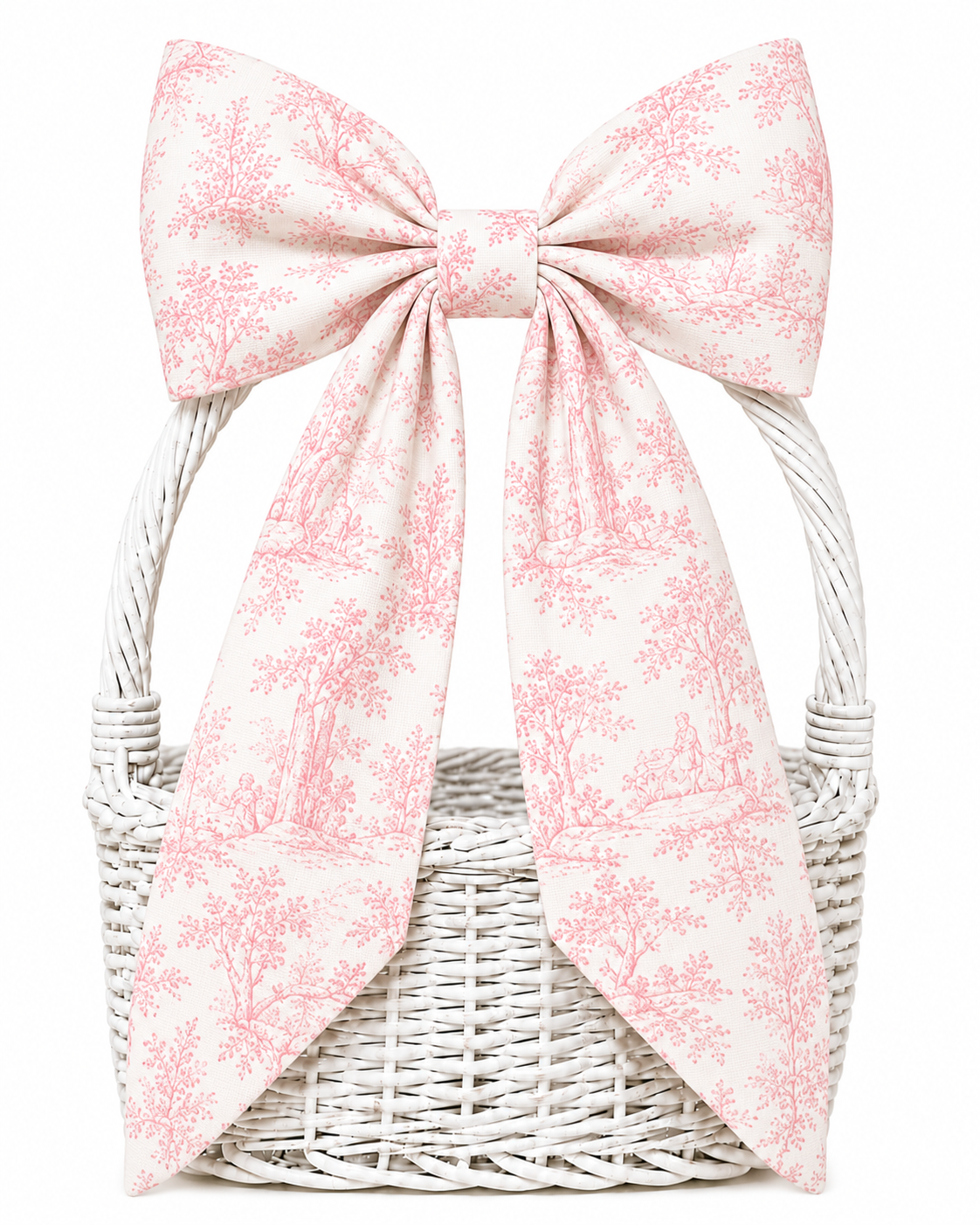 Hand Stitched Bows - Toile