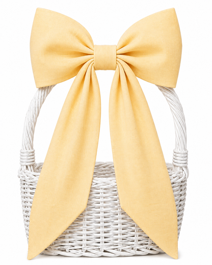 Hand Stitched Bow - Cotton