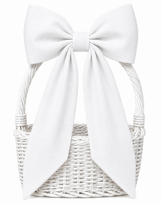 Hand Stitched Bow - Cotton