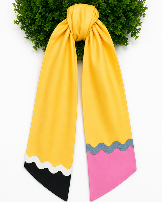 Pencil Wreath Sash