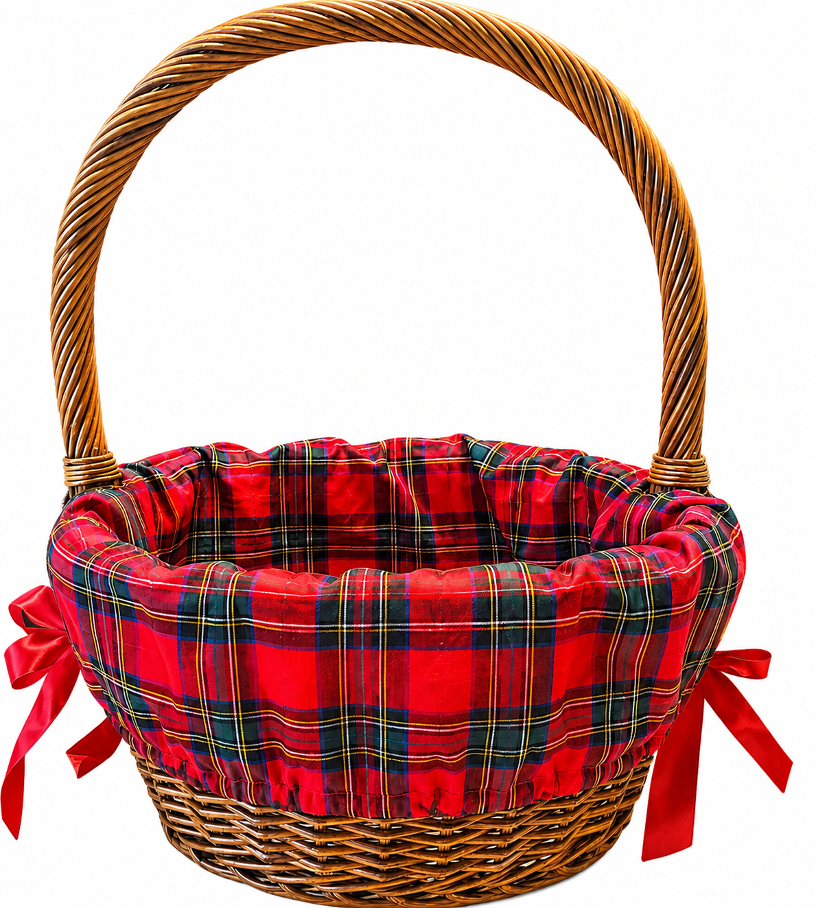 Basket Liners - Holiday Tartan Plaid