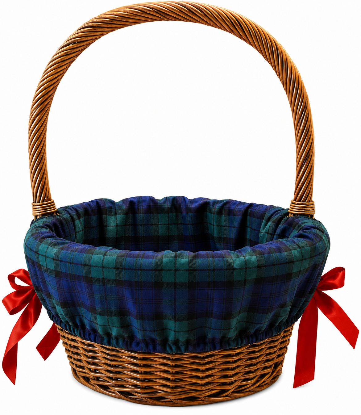 Basket Liners - Holiday Tartan Plaid