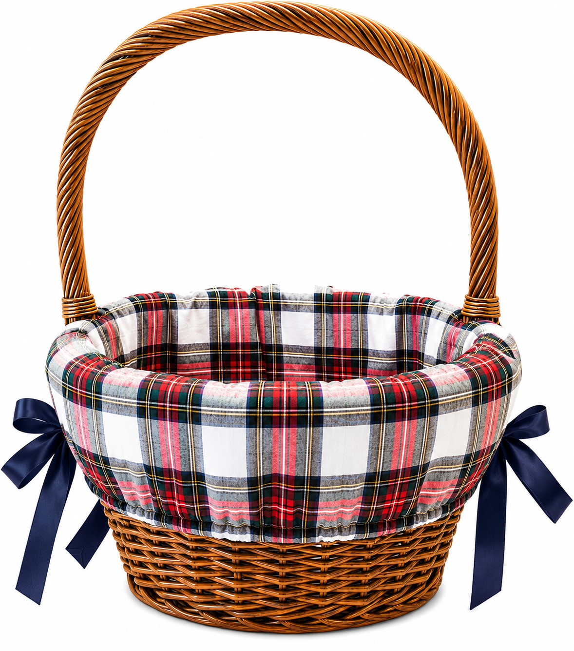Basket Liners - Holiday Tartan Plaid