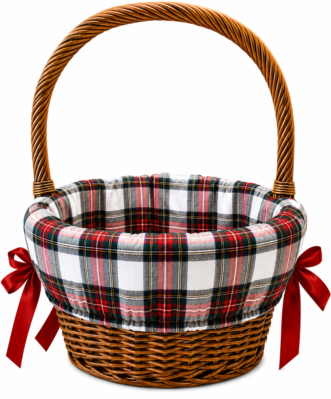 Basket Liners - Holiday Tartan Plaid