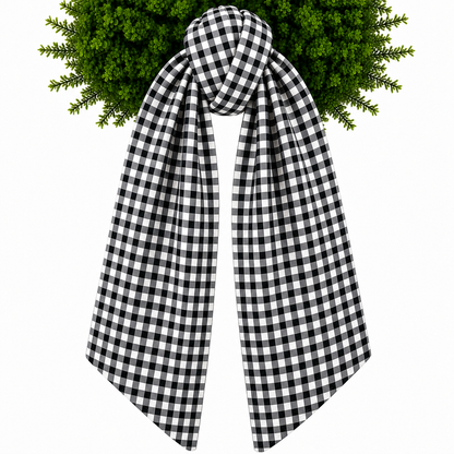 Wreath Sashes - Gingham 1/4 Inch