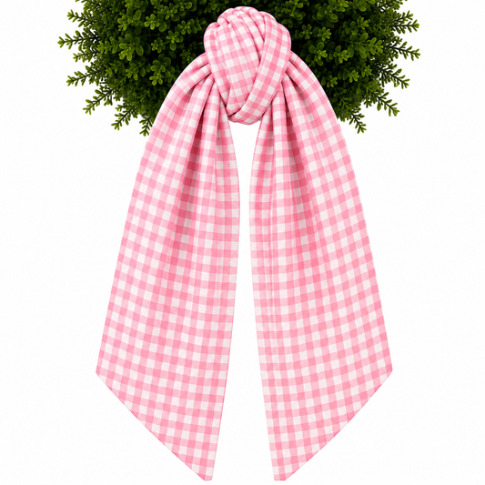 Wreath Sashes - Gingham 1/4 Inch