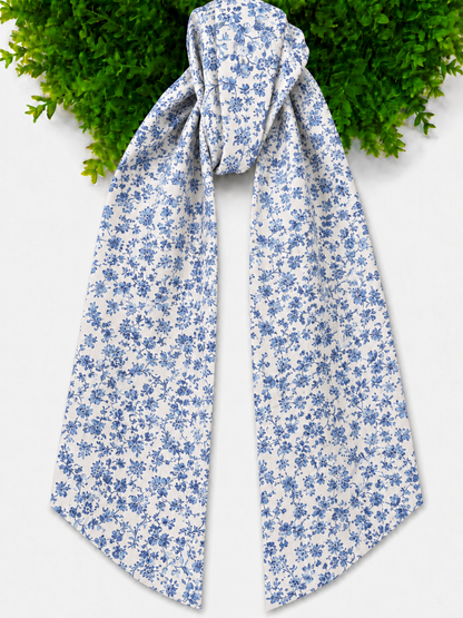 Wreath Sash - Florals and Chinoiserie