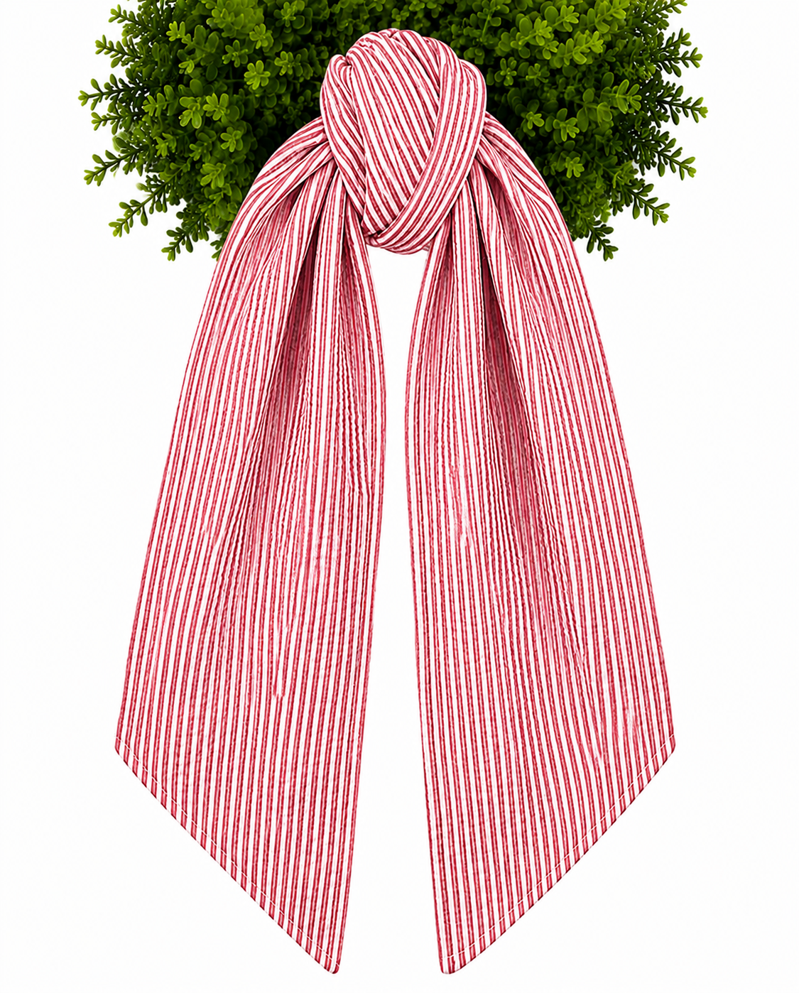 Wreath Sash - Seersucker
