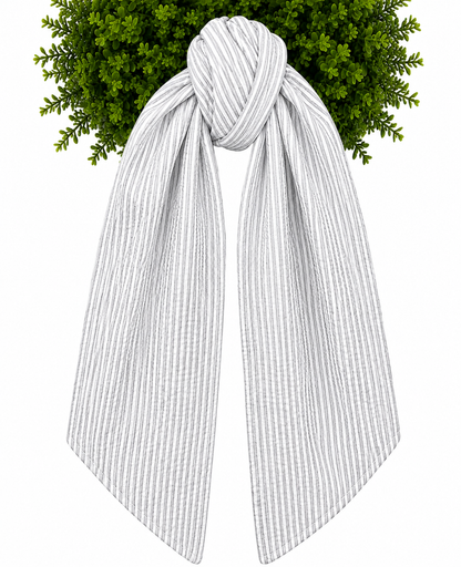 Wreath Sash - Seersucker