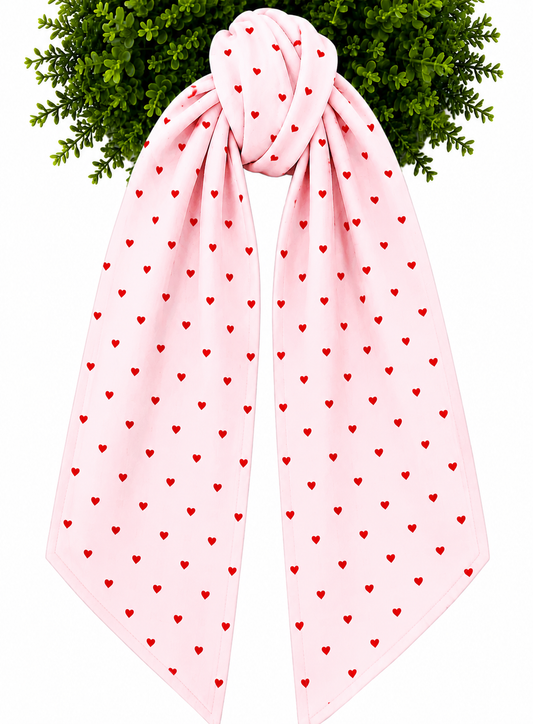 Heart String Wreath Sash