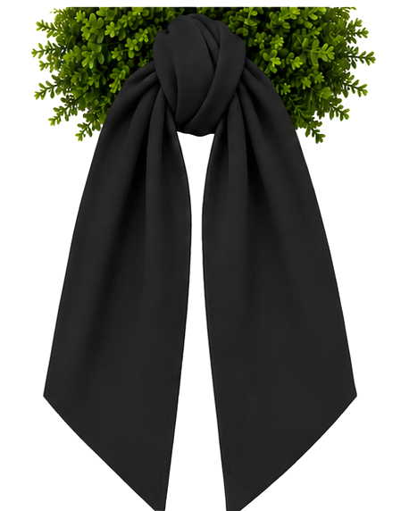 Wreath Sash - Halloween Cotton