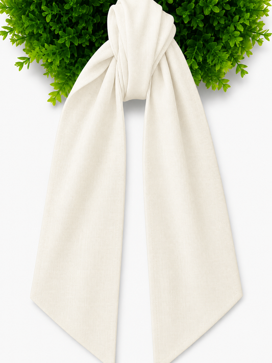 Wreath Sash - Cotton Linen