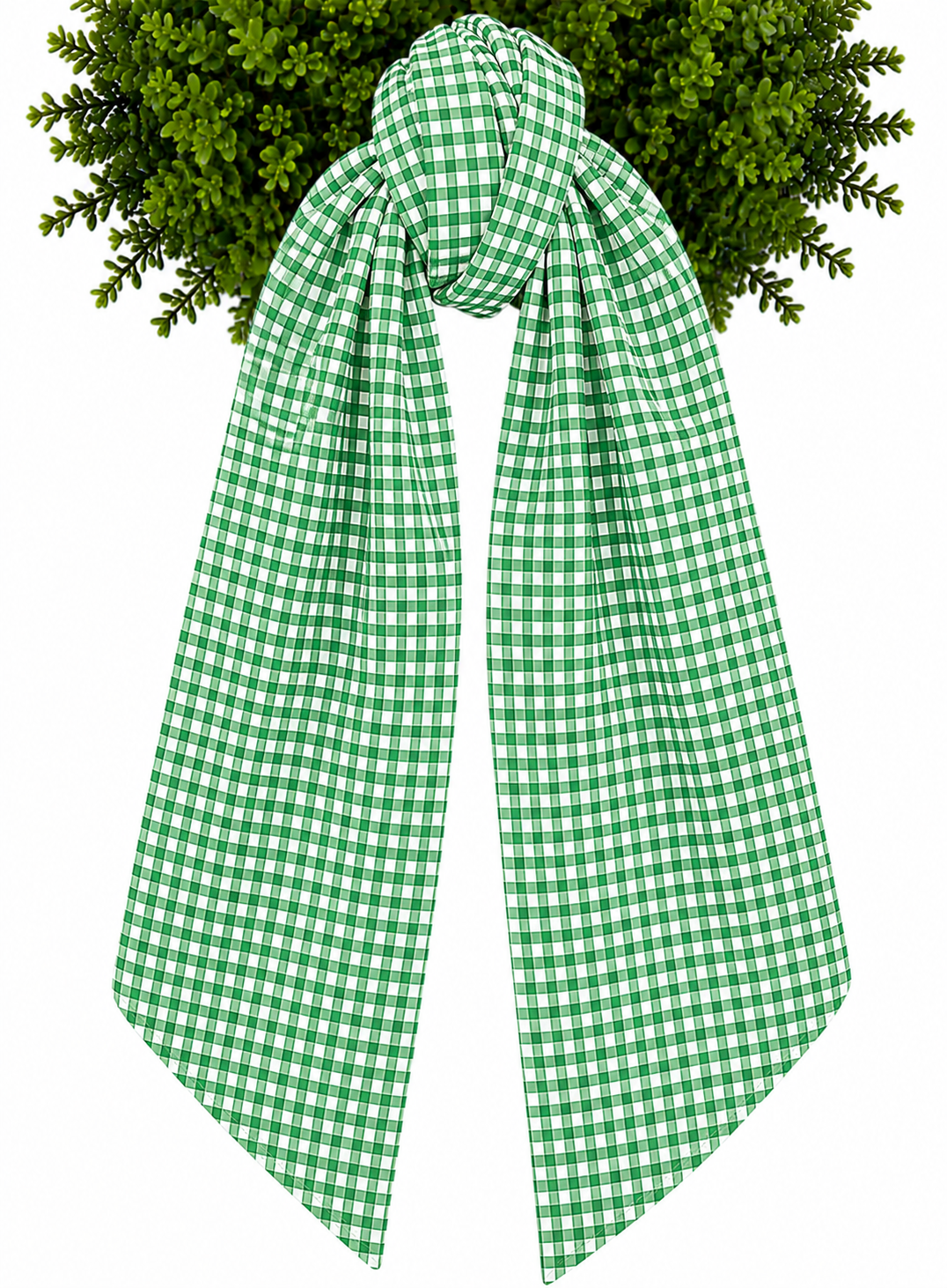 Wreath Sashes - Gingham 1/8 Inch With or Without Trim