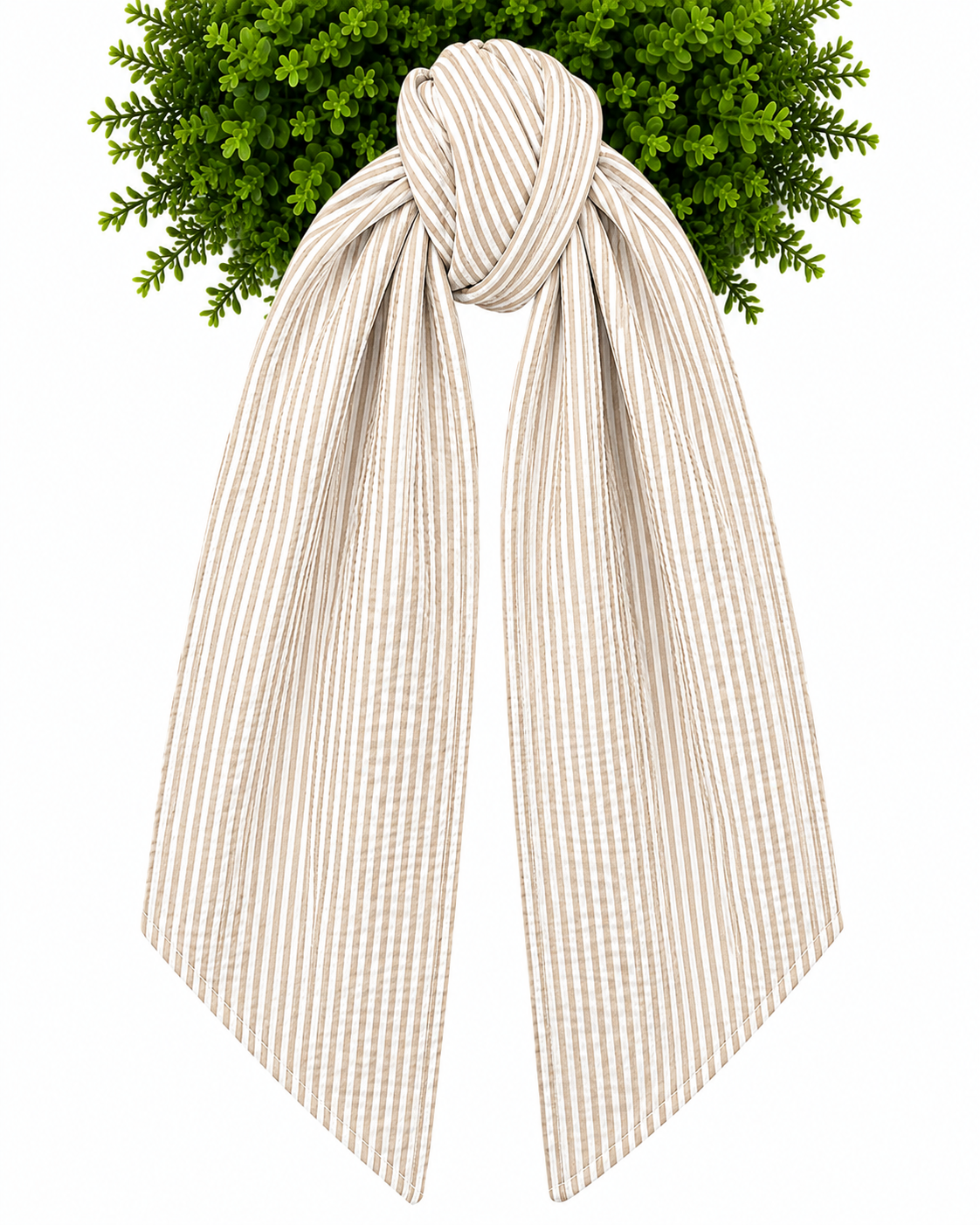 Wreath Sash - Seersucker