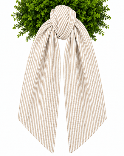 Wreath Sash - Seersucker