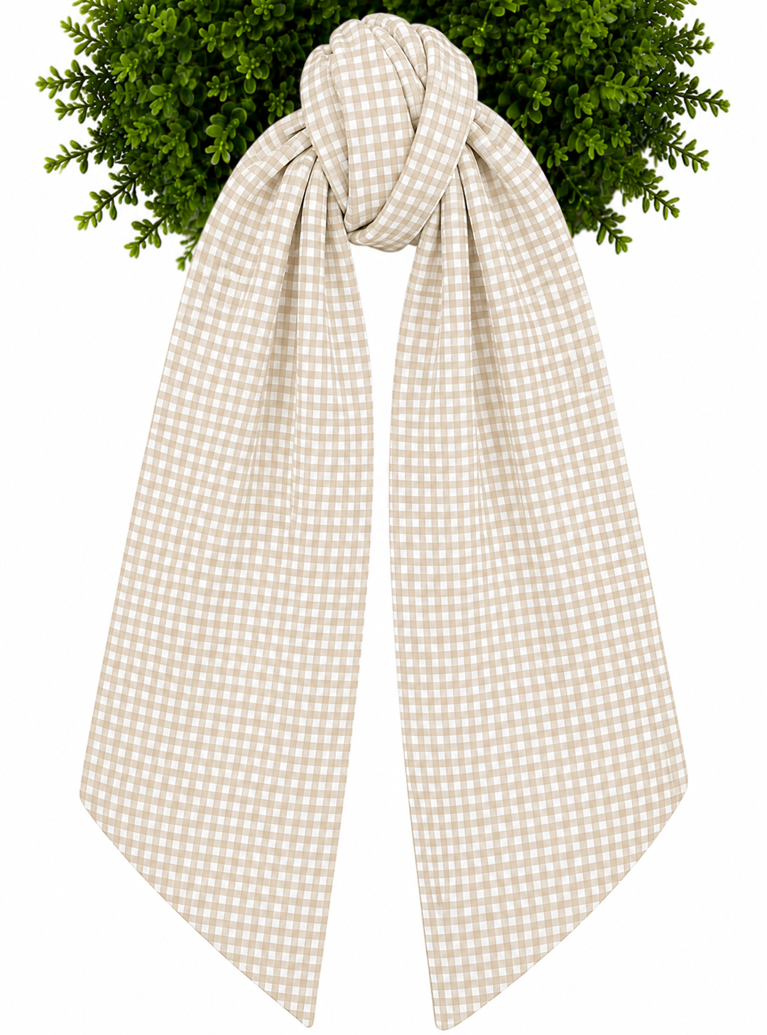 Wreath Sashes - Gingham 1/8 Inch With or Without Trim