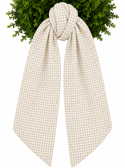 Wreath Sashes - Gingham 1/8 Inch With or Without Trim