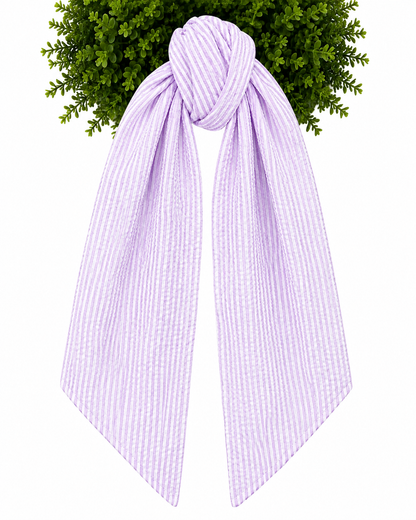 Wreath Sash - Seersucker