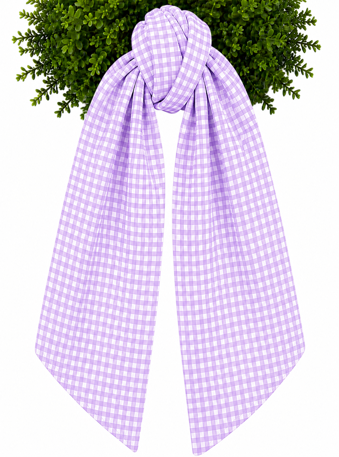Wreath Sashes - Gingham 1/8 Inch With or Without Trim
